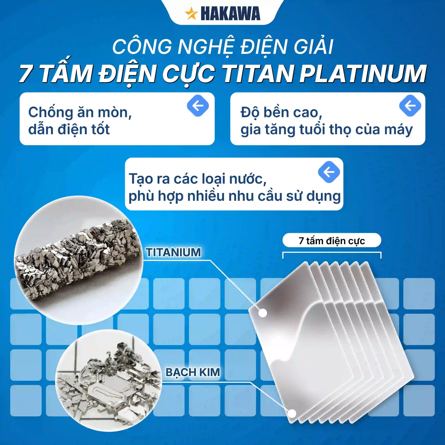 Máy lọc nước ion kiềm HAKAWA HA-25