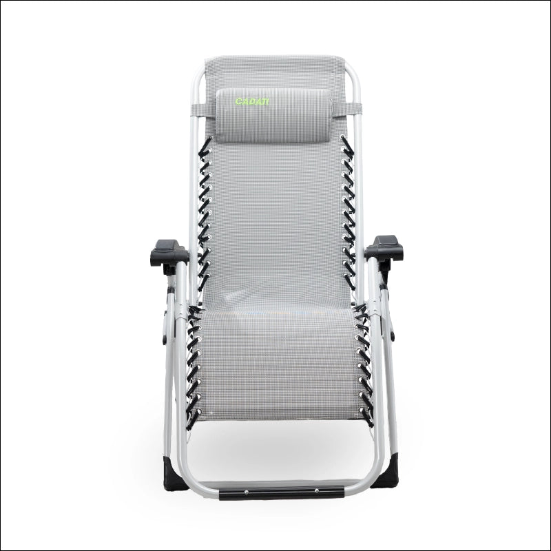 Ghế xếp thư giãn CADATI C-03 màu xám